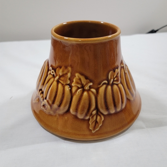 Yankee Candle Large Jar Topper Shade Fall Orange 3D Pumpkins - Picture 6 of 8